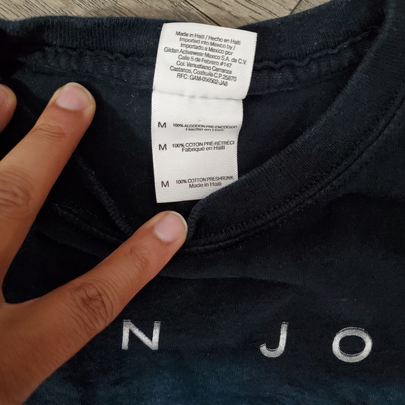 Bon Jovi 2010 World Tour Tee - Picture 3 of 4